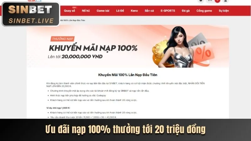 Hoàn Trả Hàng Tuần Thể Thao VN23